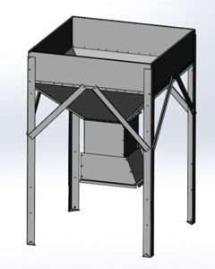 EXTENSION,1000 LBS,FOR 2-LINE FEEDER,LESS TOP